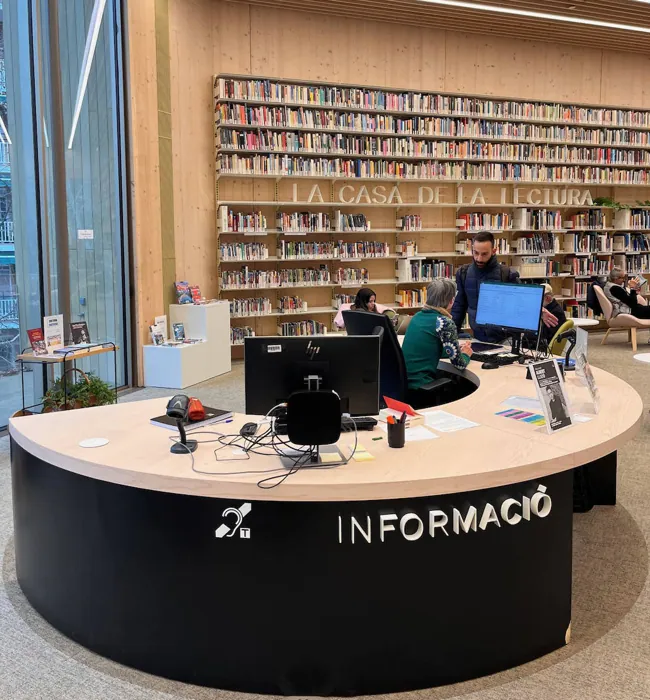 Otro de los innovadores espacios de la biblioteca que se inauguró en 2022.