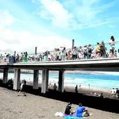 Miles de personas se movilizaron hace una semana contra el turismo masivo en Las Palmas de Gran Canaria.