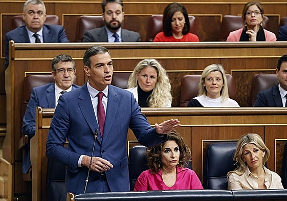 El presidente del Gobierno, Pedro Sánchez.