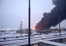La refinería de Riazán fue atacada por Ucrania a mediados de marzo.