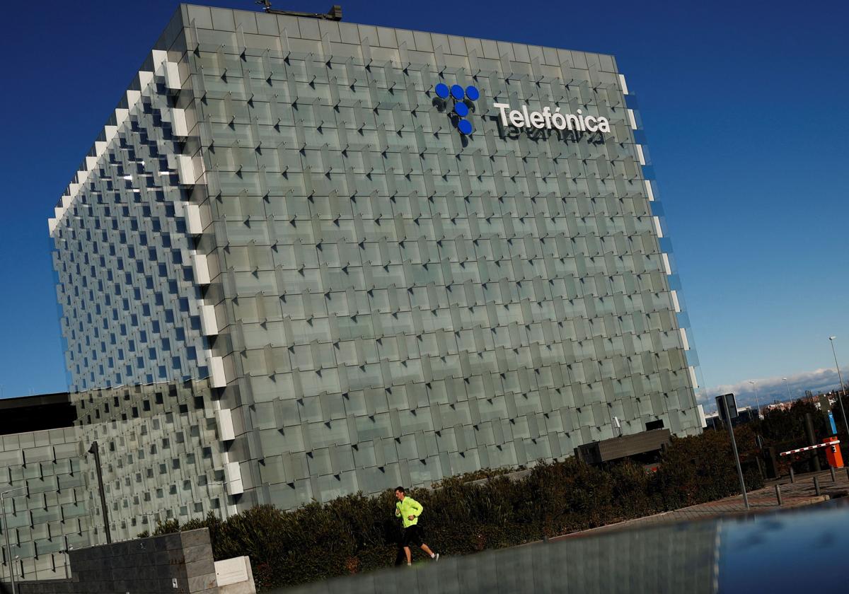 La sede de Telefónica en Madrid.