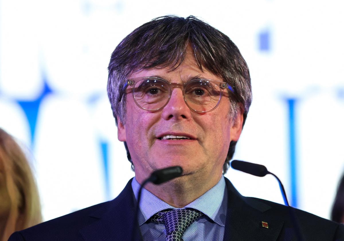 El candidato de Junts, Carles Puigdemont.