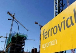 Una de las obras en que trabaja la filial de construcciones de Ferrovial en Madrid.