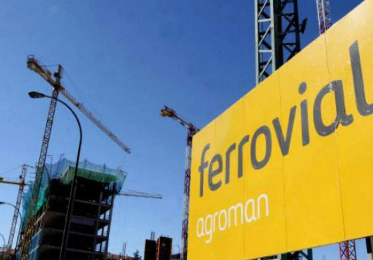 Una de las obras en que trabaja la filial de construcciones de Ferrovial en Madrid.