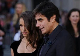 David Copperfield y su novia, Chloe Gosselin.