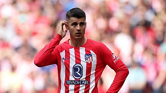 Morata se instala en el diván