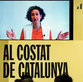 Marta Rovira, quien ha anunciado que no se presentará a la reelección, toma el mando de ERC.