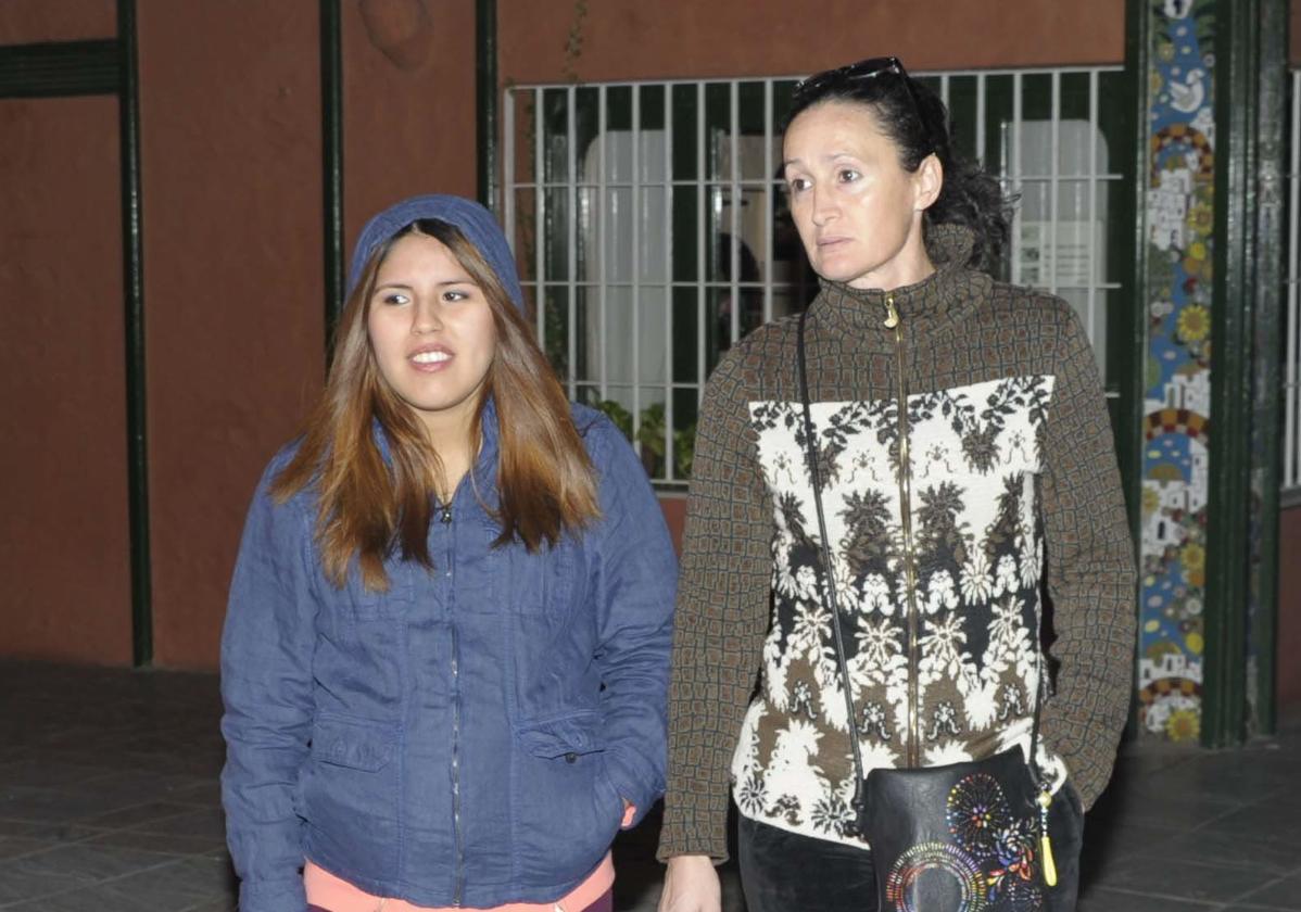 Isa Pantoja y Dulce en una imagen de 2014.