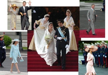 20 aniversario de la boda de Felipe y Letizia: los 'looks' más llamativos