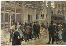 'Una desgracia' (1890), de José Jiménez Aranda, una de las obras que forman parte de la nueva exposición del Prado.