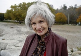 La escritora canadiense Alice Munro, Premio Nobel de Literatura en 2013.