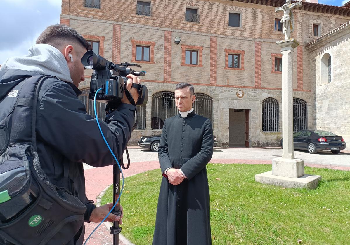 El portavoz de las clarisas 'rebeldes' de Belorado (Burgos).