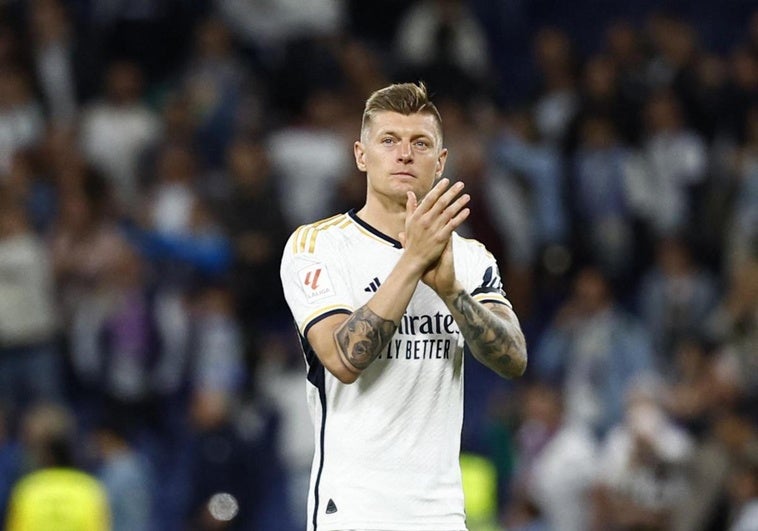 Toni Kroos, durante un partido de la presente temporada.