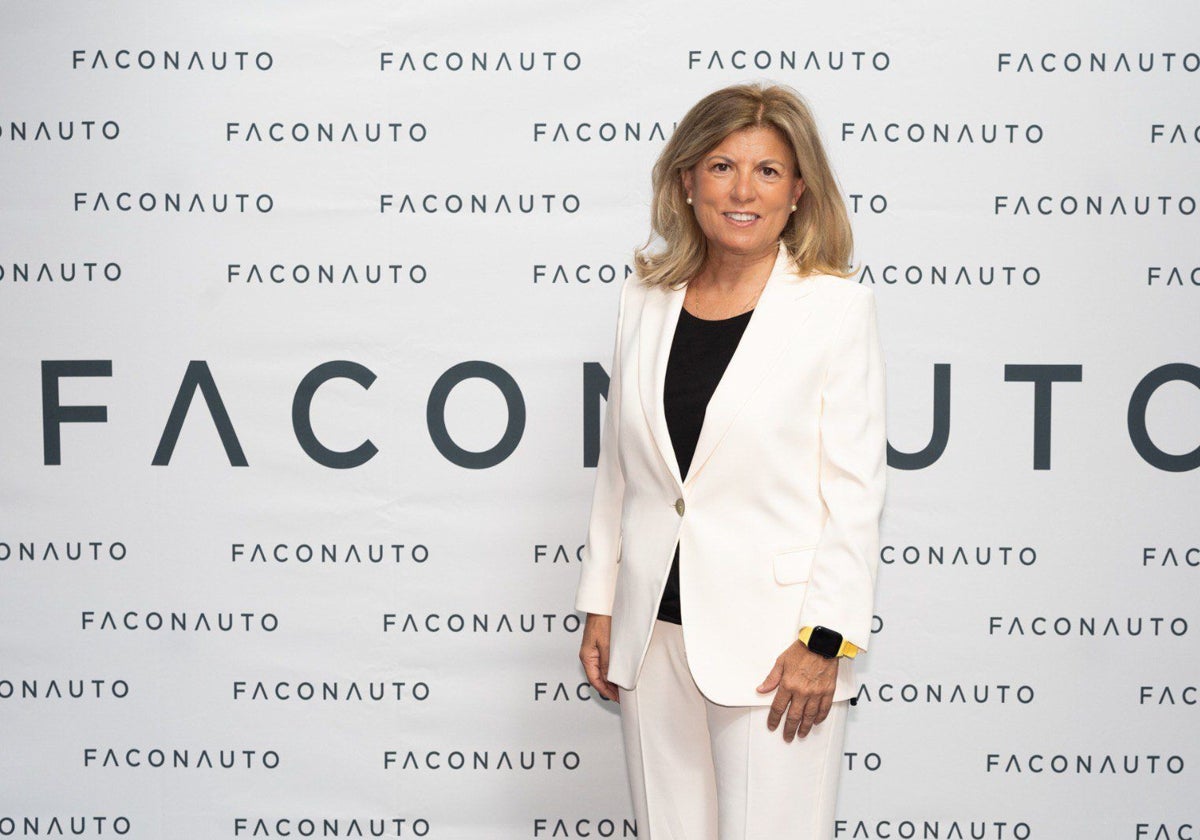 La presidenta de Faconauto, Marta Blázquez.