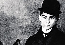 Retrato de juventud de Franz Kafka.
