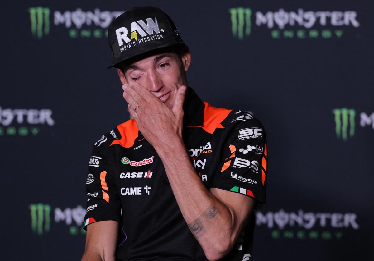 Aleix Espargaró, al anunciar su retirada al final de temporada.