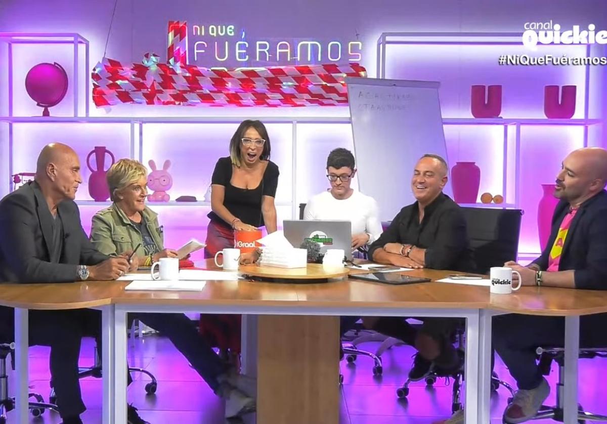 Un fotograma del programa de ayer.