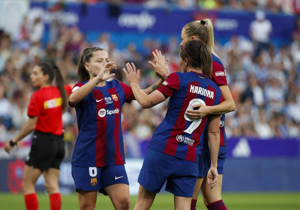 Barcelona-Lyon: Una supremacía nacional a prueba del gran tirano del fútbol femenino europeo