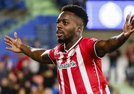 Iñaki Williams ha jugado con un cristal de 2 centímetros dentro del pie durante dos años