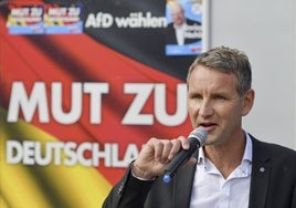 El ideólogo y líder de AfD en Turingia, Björn Höcke, en una imagen de archivo.