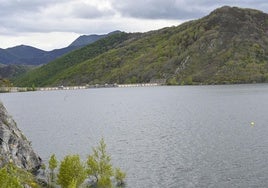 Embalse de Porma, en León, que se encuentra al 90% de su capacidad.