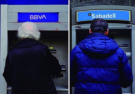 La banca busca 'pescar' clientes en plena opa de BBVA a Sabadell