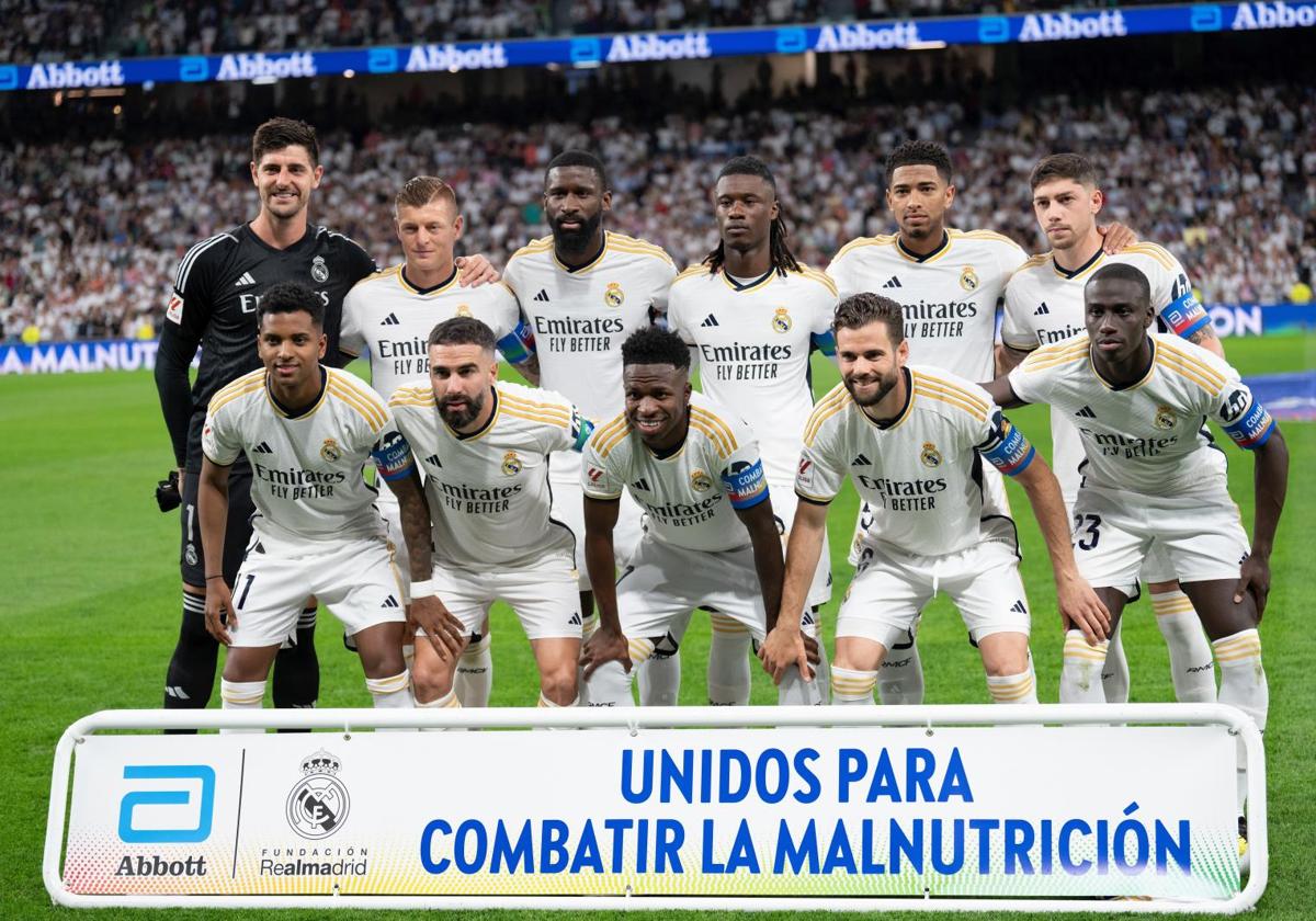 El once del Real Madrid que formó ante el Betis será el que partirá de inicio en Wembley.