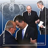 La década del rey Juan Carlos como emérito