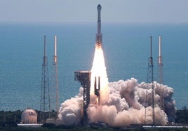 La Starliner ha partido al espacio poco antes de las 17.00 horas.