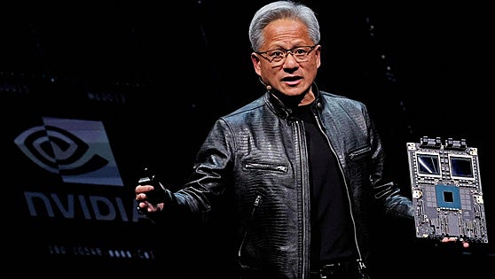 La tecnológica Nvidia, ya segunda empresa más valorada del mundo en la Bolsa