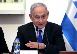 Benjamín Netanyahu, primer ministro de Israel.
