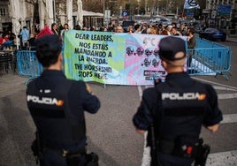 El colectivo Rebelión o Extinción (XR) protesta por criminalización de la ciencia y el movimiento climático.