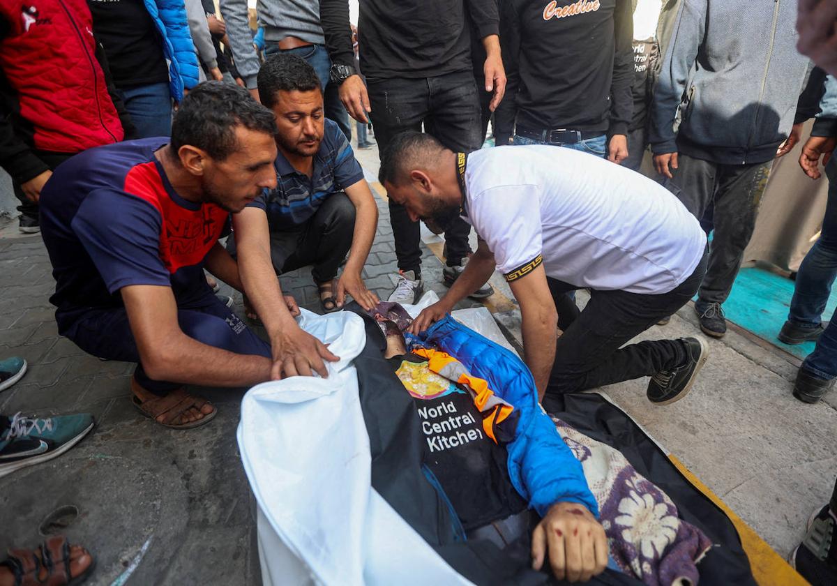 Issam Abu Taha fue uno de los trabajadores de World Central Kitchen muertos por un «error» del ejército israelí.