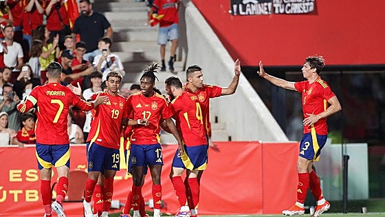 Así hemos narrado la goleada de España a Irlanda del Norte