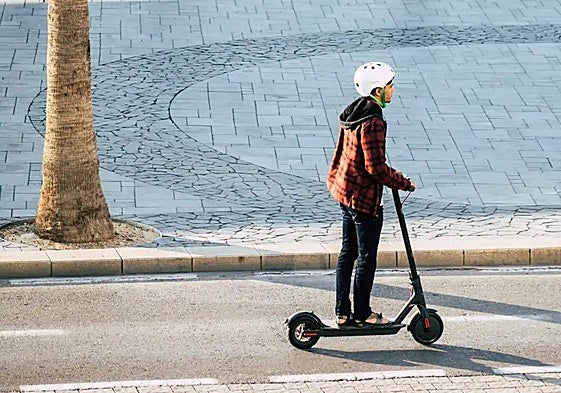 Moverse en patinete eléctrico