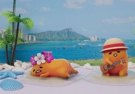 Una escena de la serie 'Gudetama'