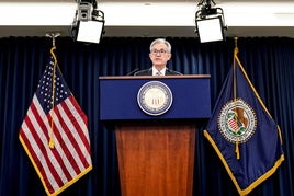 EL presidente de la Reserva Federal (Fed), Jerome Powell.