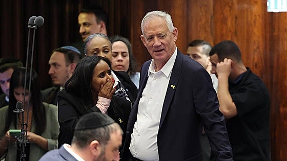 Los sondeos colocan a Gantz por delante de un Netanyahu desgastado por la guerra