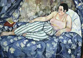 'La habitación azul', 1923. Una de las obras más icónicas de Suzanne Valadon.