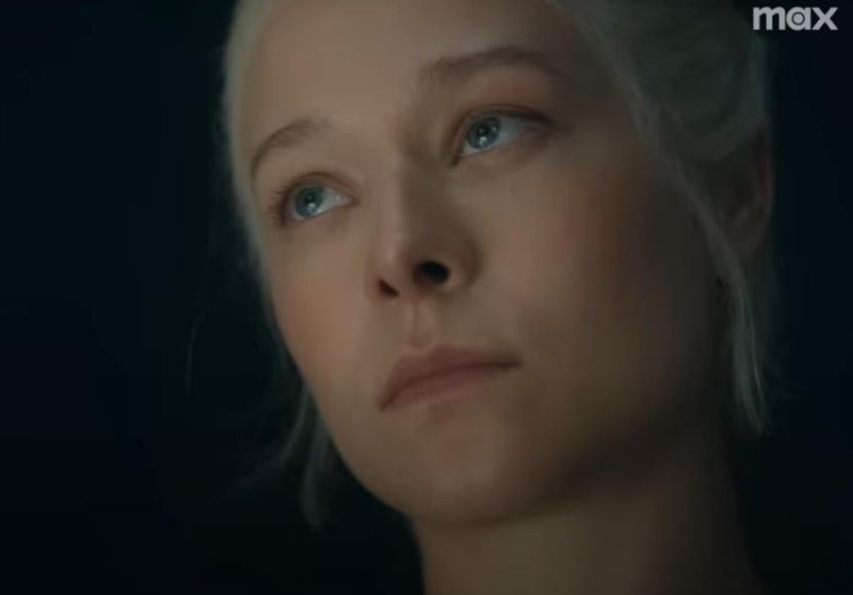 Rhaenyra, en una imagen del trailer del segundo capítulo.