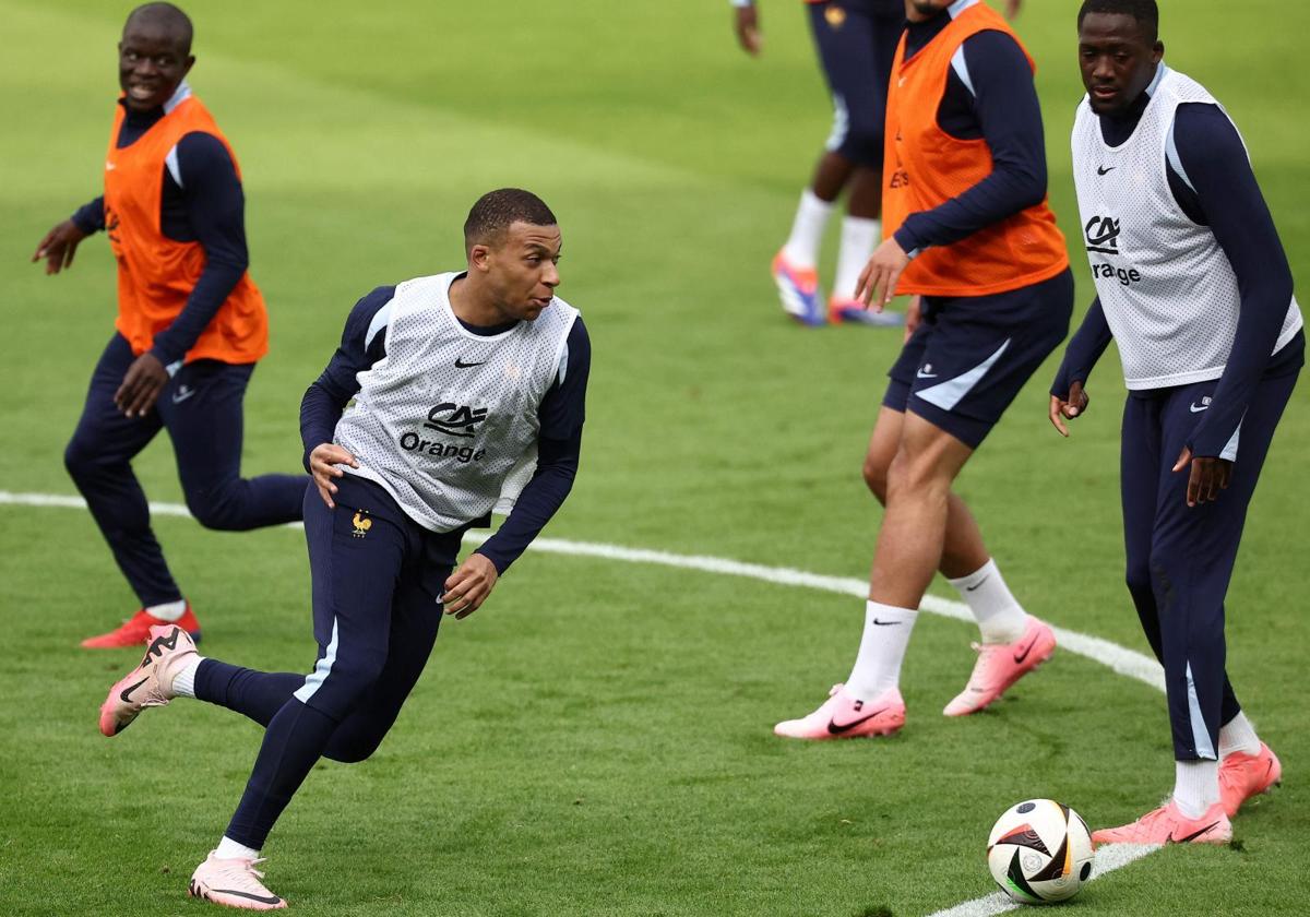 Kylian Mbappé es la gran estrella de la selección francesa.