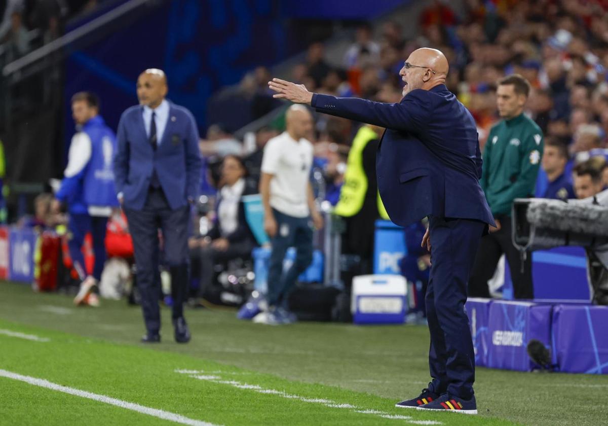 De la Fuente y Spalletti, calma tensa