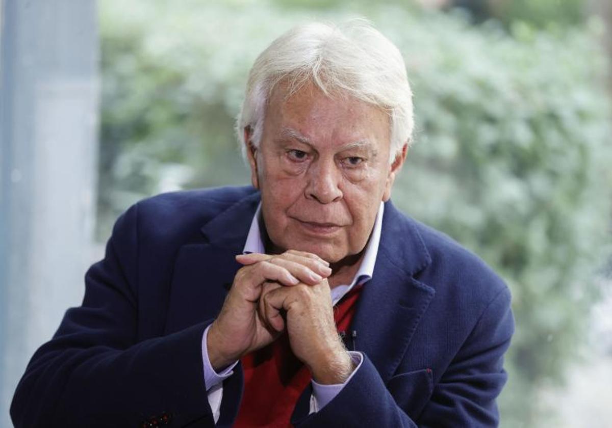 El expresidente del Gobierno Felipe González