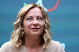 Giorgia Meloni, primera ministra italiana.