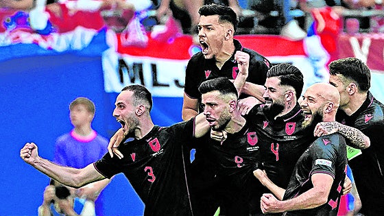 La multicultural selección de Albania es fruto de la inteligencia artificial