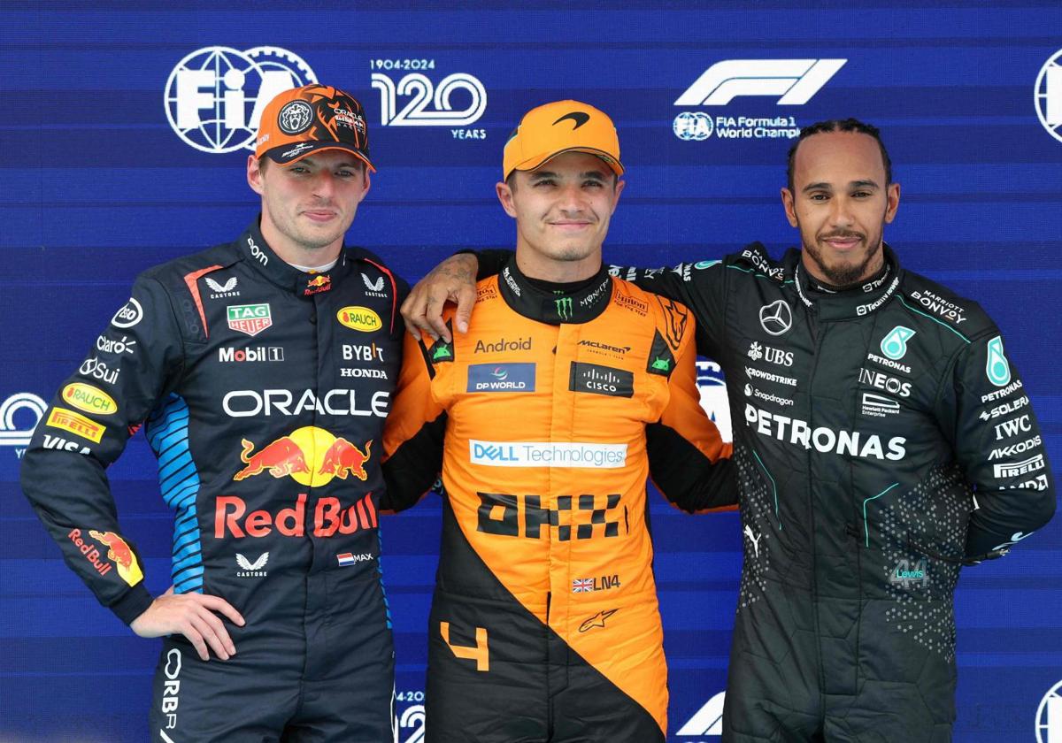 Norris deja a Verstappen sin pole y Sainz decepciona