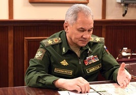 El exministro de Defensa ruso, Sergei Shoigu.