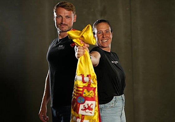 Támara Echegoyen y Marcus Cooper, abanderados de España en París: «Es la bandera más bonita del mundo»