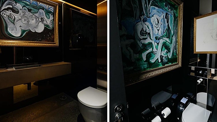 Cuelgan dos Picasso en el baño de mujeres para eludir una sentencia por discriminación
