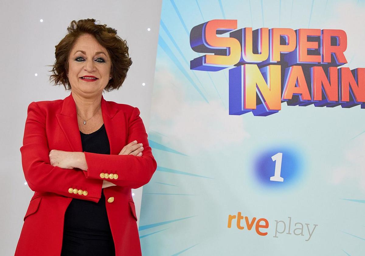 Rocío Ramos-Paúl, durante la promoción de 'Supernanny'.